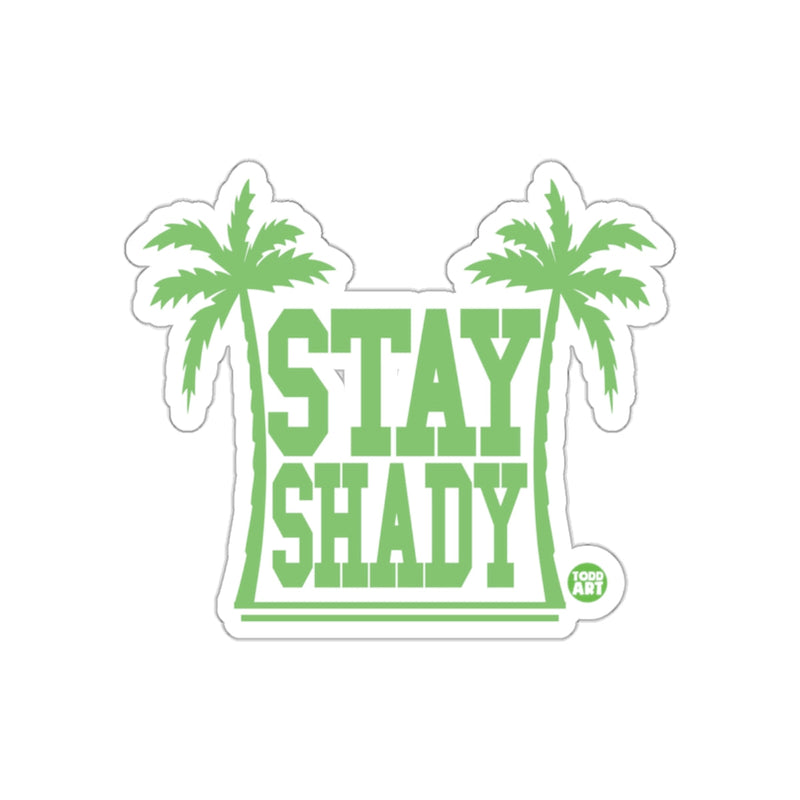 Load image into Gallery viewer, Stay Shady Palm Trees Design Sticker
