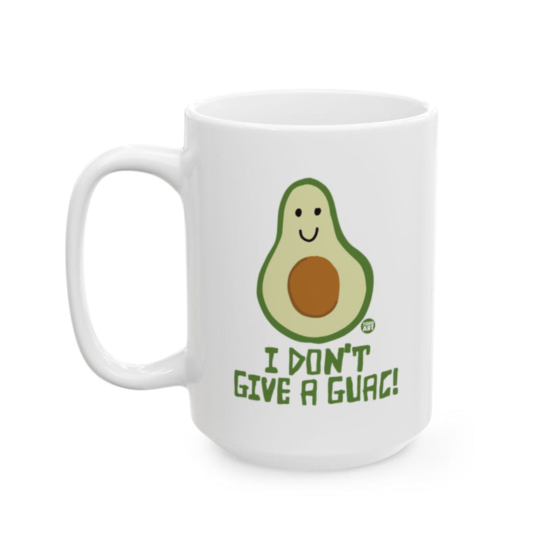 Load image into Gallery viewer, Fun I Don't Give a Guac Avocado Design Mug

