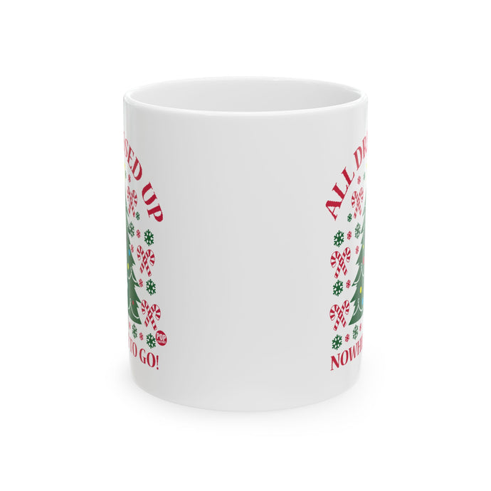 All Dressed Up Xmas Tree Mug