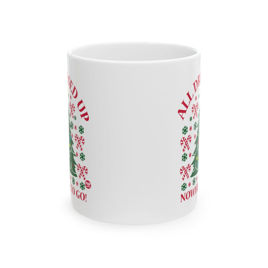 All Dressed Up Xmas Tree Mug