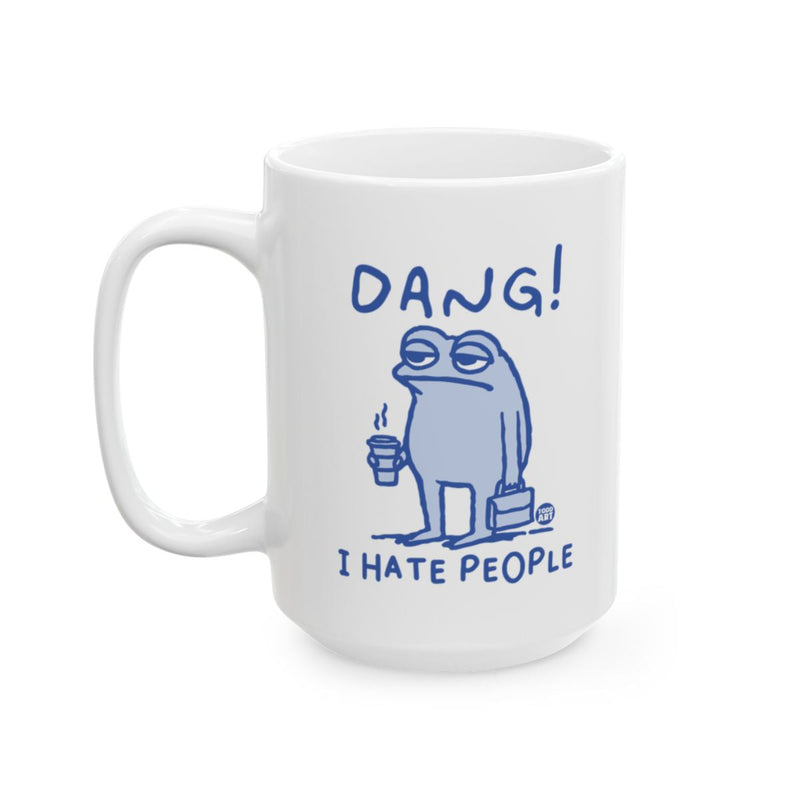 Load image into Gallery viewer, Dang I Hate People Illustration Coffee Mug
