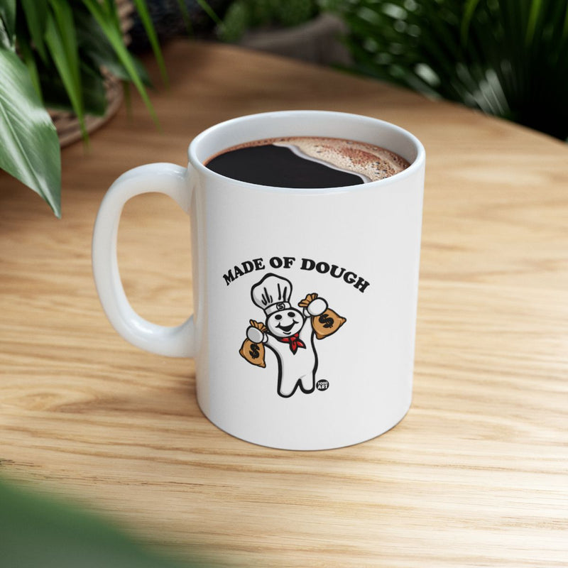 Load image into Gallery viewer, Made of Dough Character White Coffee Mug
