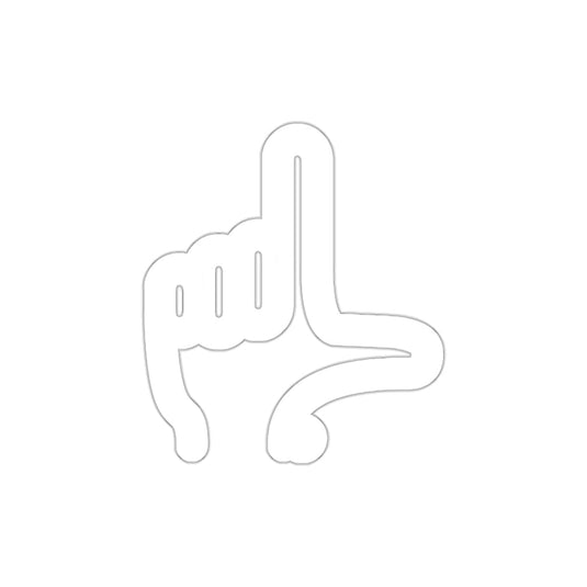 Unique Hand Gesture Shaka Bro Sticker for Surf Lovers