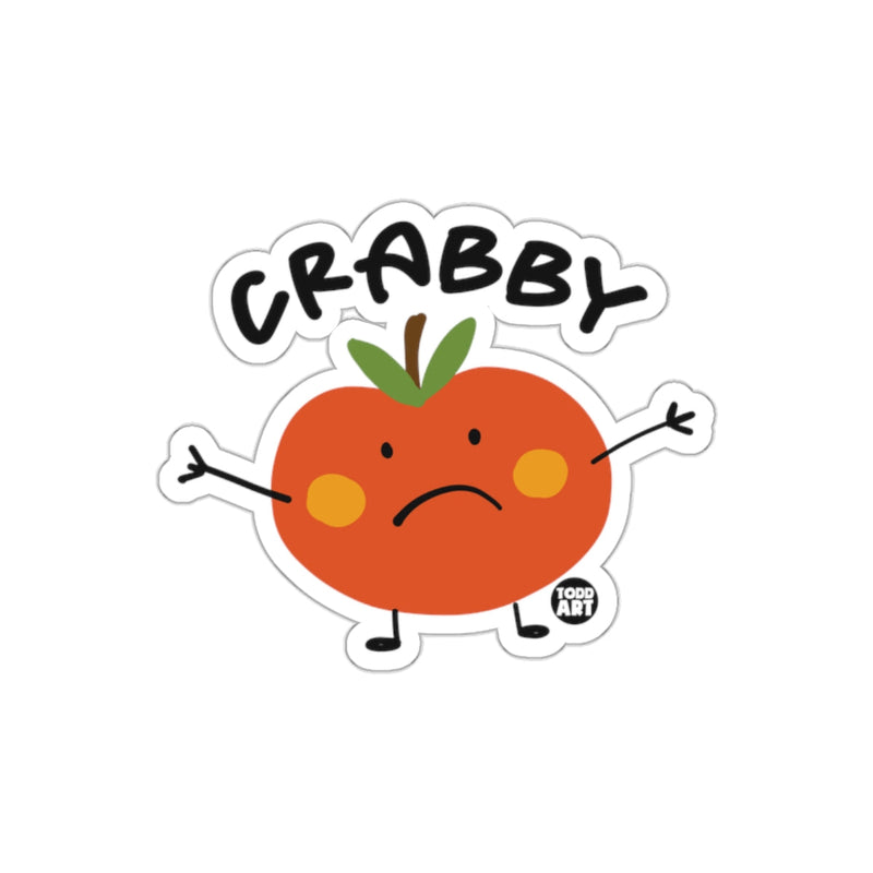 Load image into Gallery viewer, Crabby Cartoon Tomato Character Sticker for Kids

