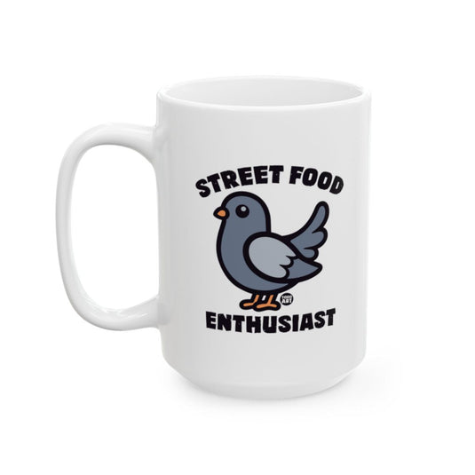 Street Food Enthusiast Bird Mug Fun Design
