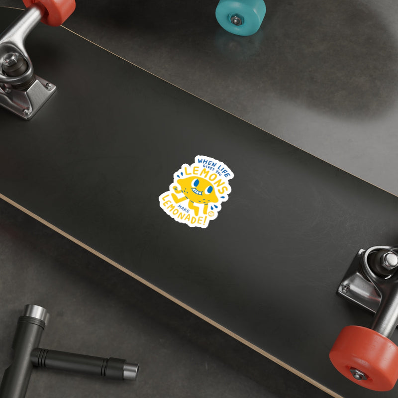Load image into Gallery viewer, When Life Gives You Lemons Make Lemonade Sticker

