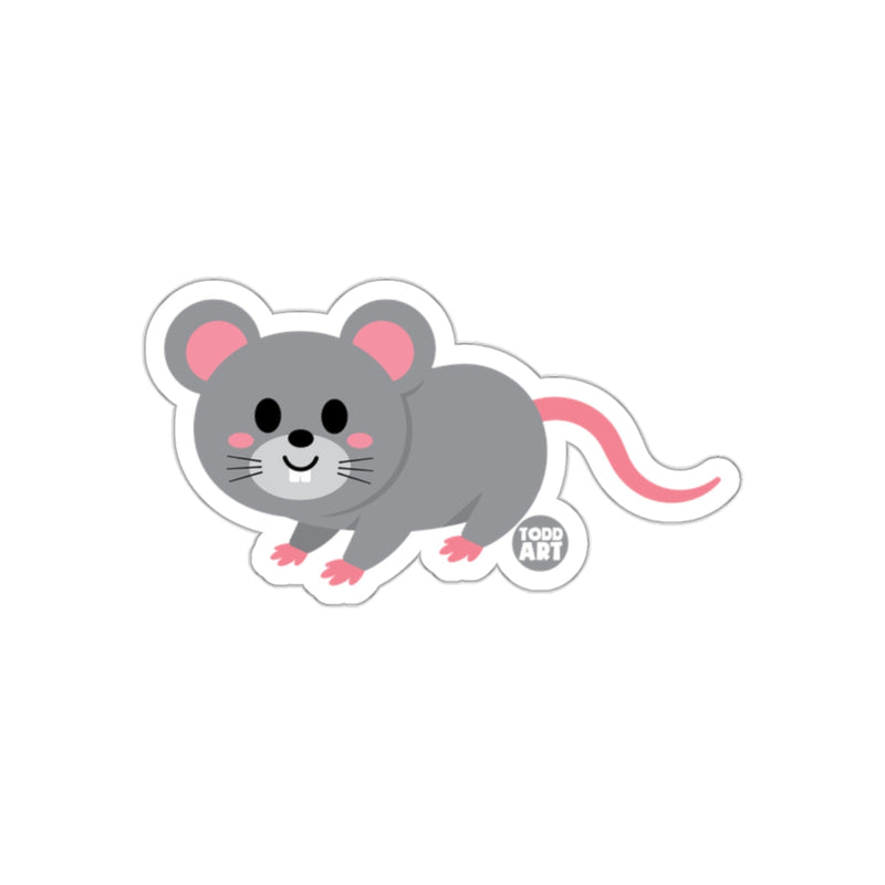 Load image into Gallery viewer, Cute Mouse Cartoon Design Todd Art Sticker for Kids
