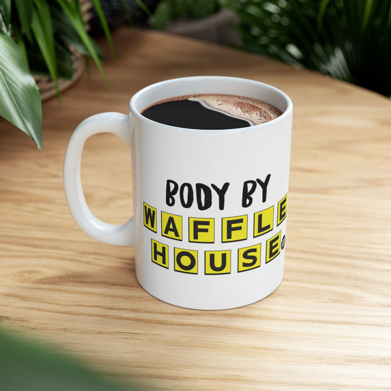 Load image into Gallery viewer, Body By Waffle House Coffee Mug
