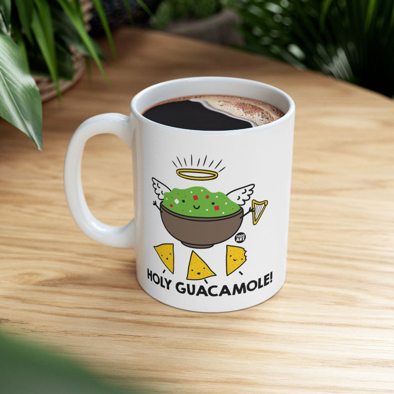 Load image into Gallery viewer, Holy Guacamole Fun Design Coffee Mug for Food Lovers
