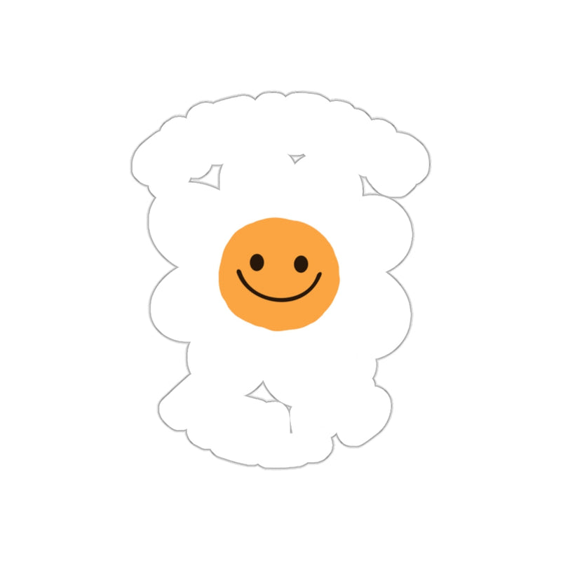 Load image into Gallery viewer, Swearing Helps Cute Flower Humor Art Print sticker
