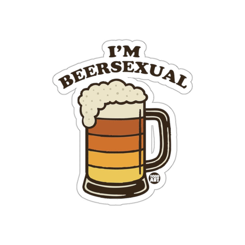 Load image into Gallery viewer, I'm Beersexual Funny Beer Lover Sticker
