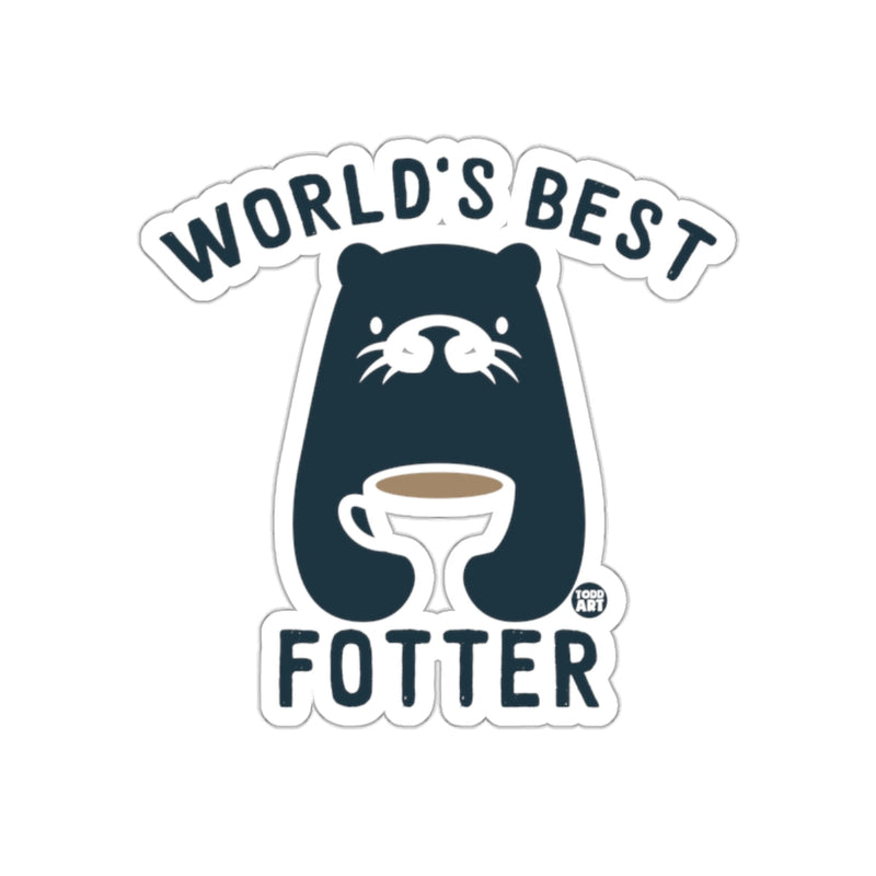 Load image into Gallery viewer, World's Best Frotter Sticker Funny Coffee Lover Gift
