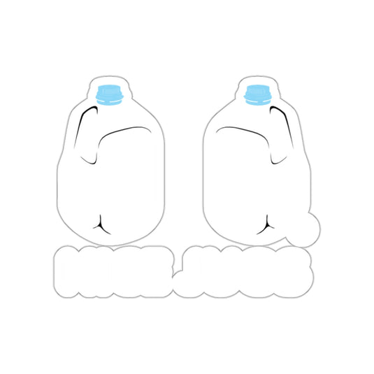 Humorous Nice Jugs Sticker for Your Favorite Laughs