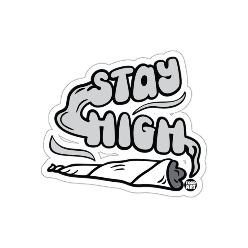 Load image into Gallery viewer, Stay High Cool Graphic Design Sticker for Your Gear
