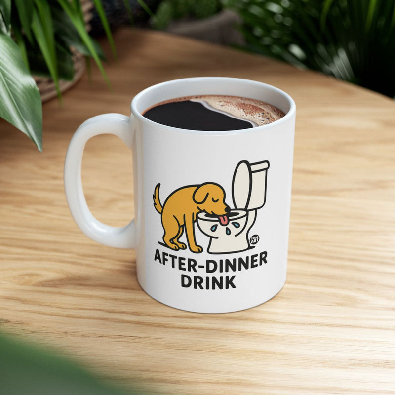 Load image into Gallery viewer, After-Dinner Drink Dog Toilet Humorous Mug
