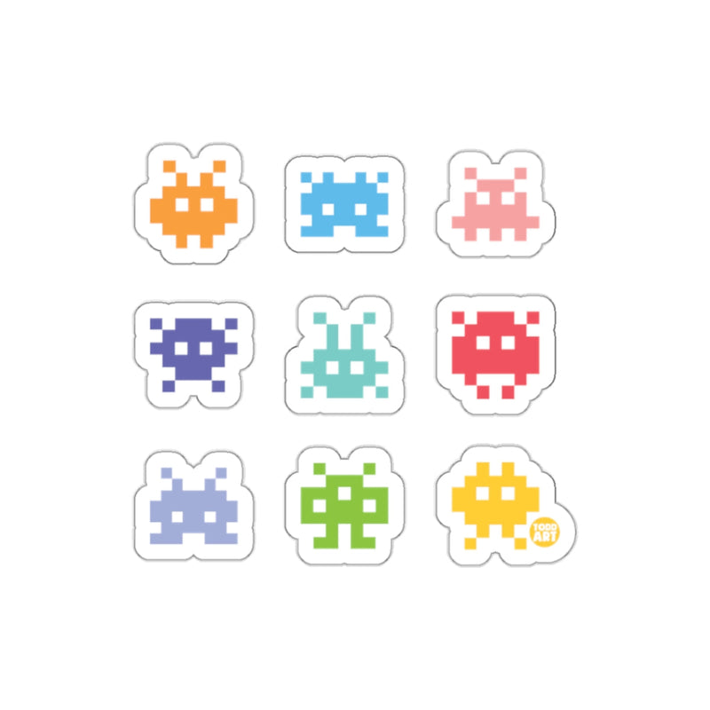 Load image into Gallery viewer, Retro Arcade Sticker Pack for Gamers and Fans
