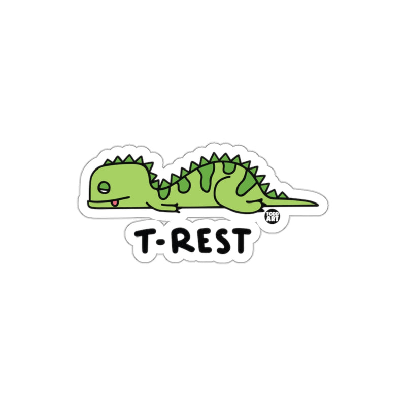 Load image into Gallery viewer, T-Rest Dinosaur Sticker Fun and Playful Design
