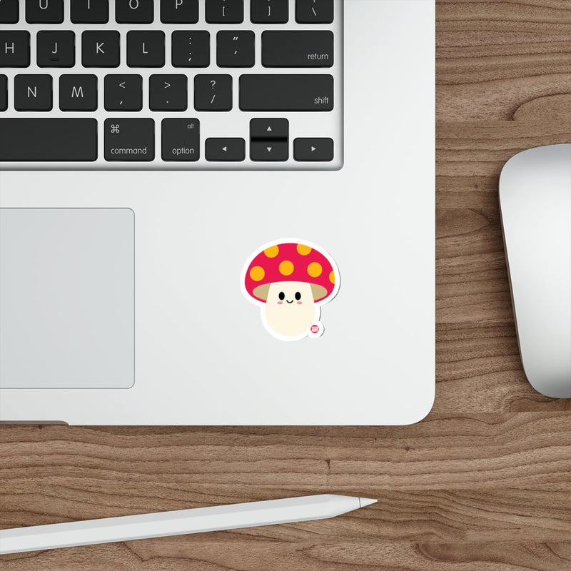Load image into Gallery viewer, Cute Red Polka Dot Mushroom Cartoon Sticker product
