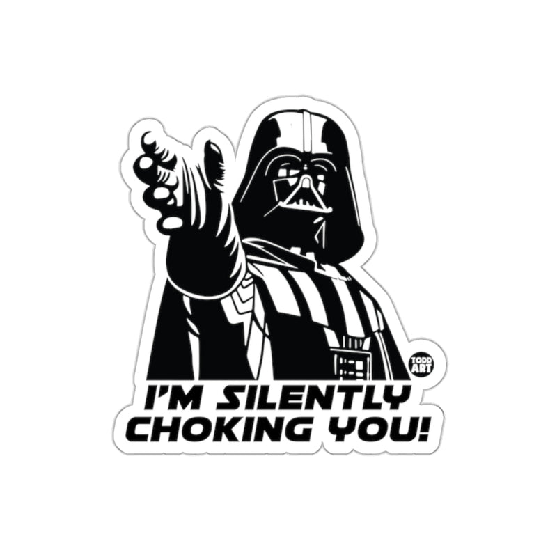 Load image into Gallery viewer, Darth Vader I Am Silently Choking You Graphic Art sticker
