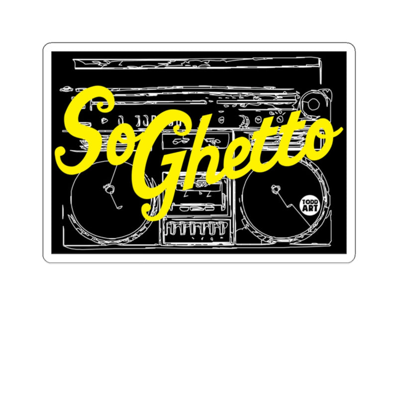Load image into Gallery viewer, SoGhetto Boombox Design Todd Art 
