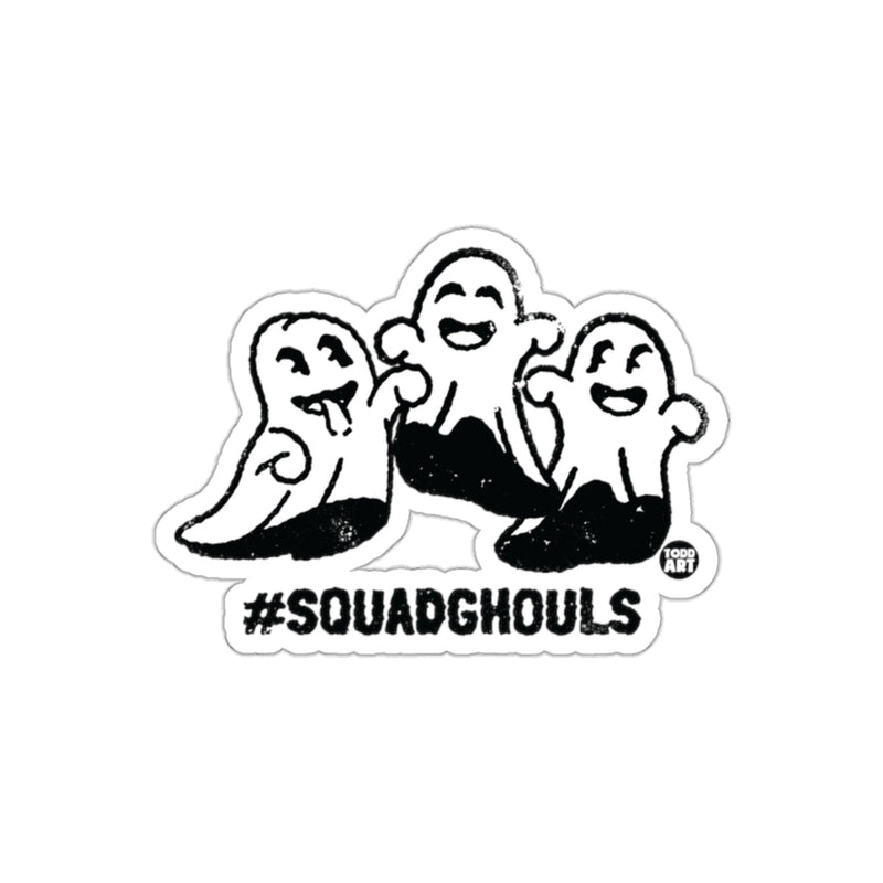 Load image into Gallery viewer, #SquadGhouls Halloween Sticker Fun Ghost Design
