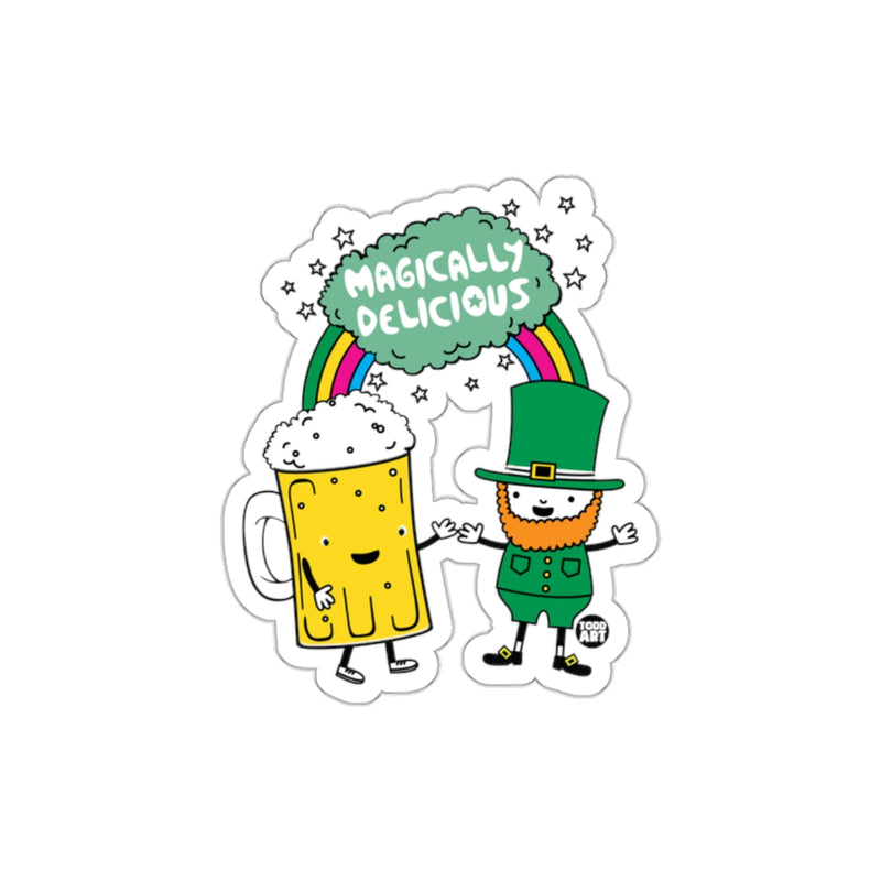 Load image into Gallery viewer, Magically Delicious Sticker with Rainbow Characters
