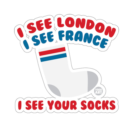 I SEE LONDON I SEE FRANCE I SEE YOUR SOCKS 