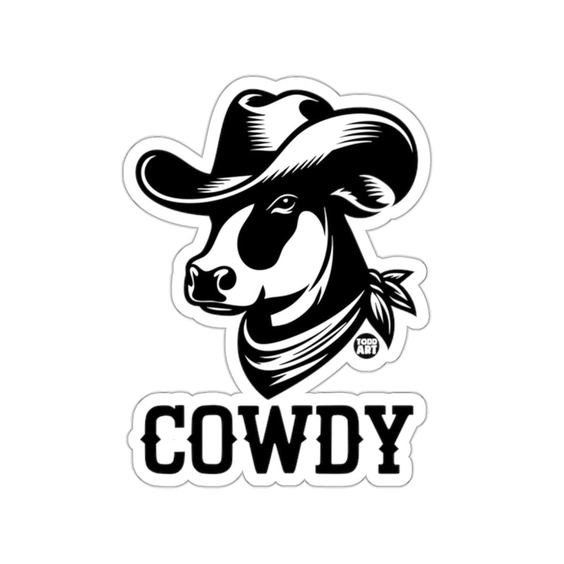 Load image into Gallery viewer, Cowboy Hat Cow Bandana COWDY Western Farm Animal 
