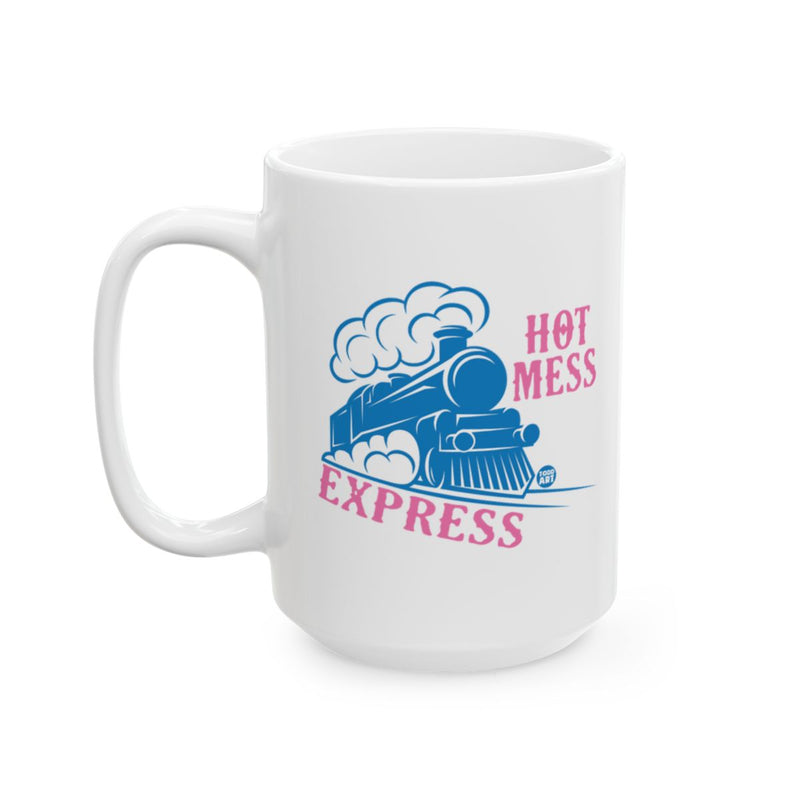 Load image into Gallery viewer, Hot Mess Express Graphic Mug Perfect for Coffee Lovers
