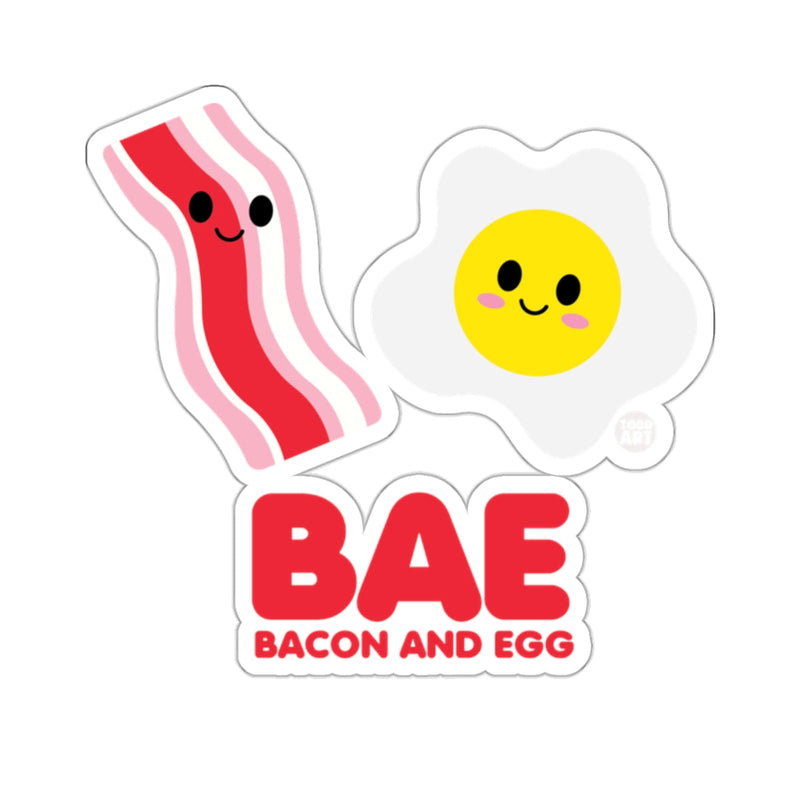 Load image into Gallery viewer, BAE Bacon and Egg Cute Cartoon Sticker Decal

