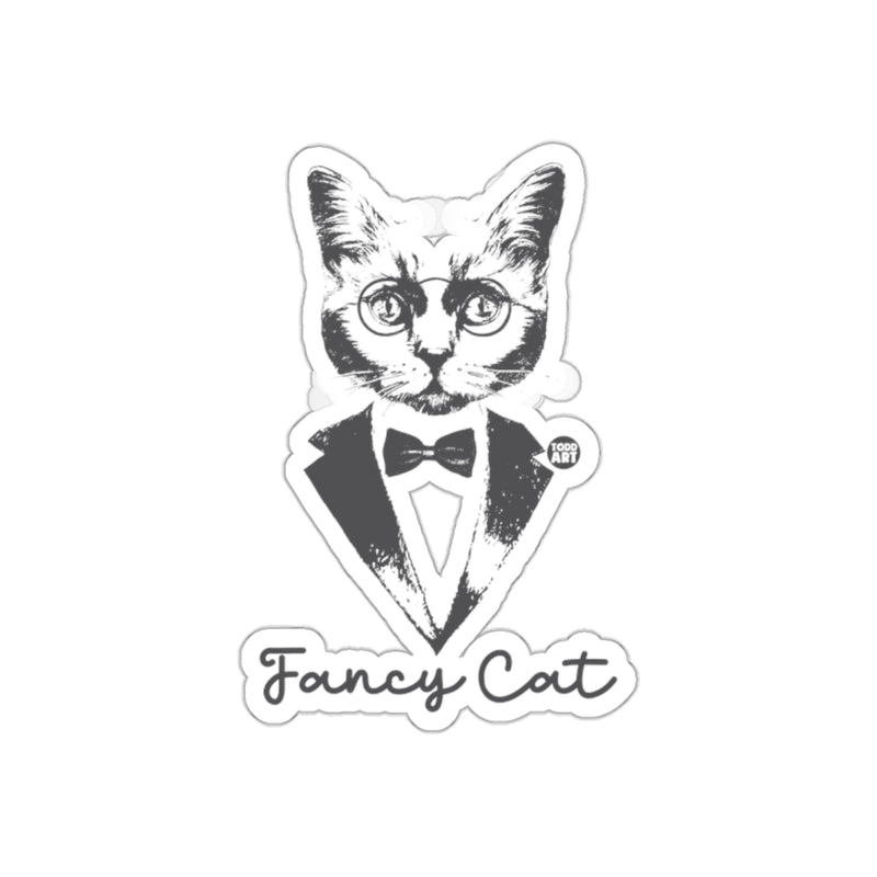 Load image into Gallery viewer, Fancy Cat in Suit with Glasses Sticker for Decorating
