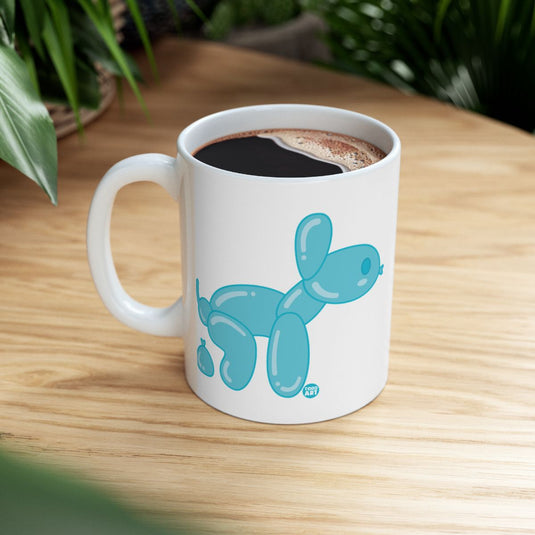 Whimsical Balloon Animal Design Coffee Mug