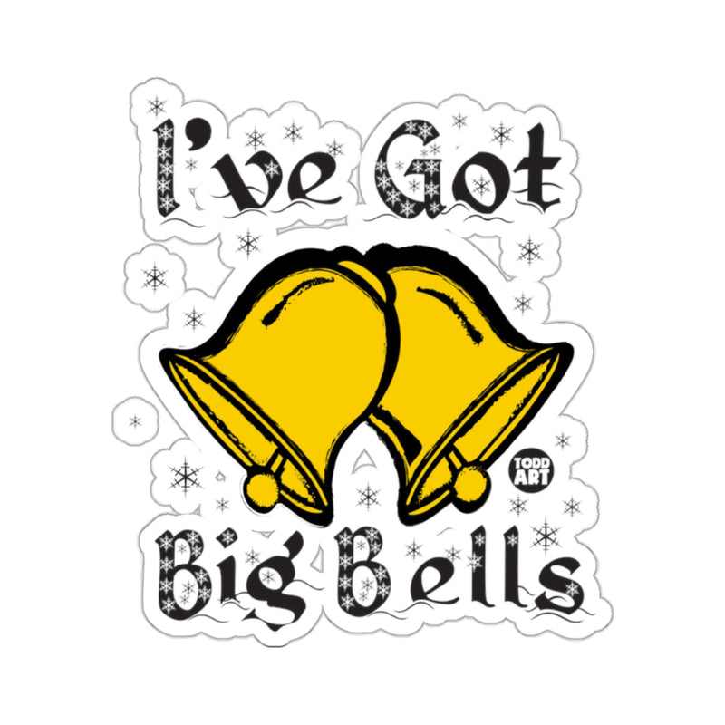 Load image into Gallery viewer, I've Got Big Bells Funny Christmas Snowflakes 
