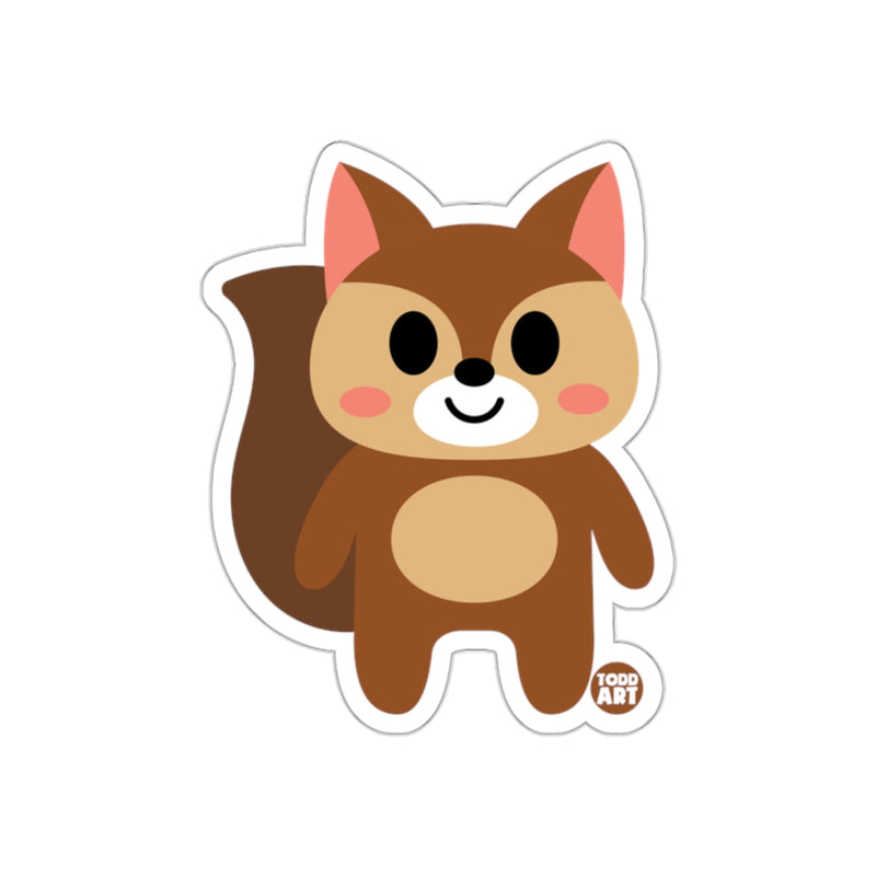 Load image into Gallery viewer, Cute Cartoon Squirrel Design Kids Room Sticker
