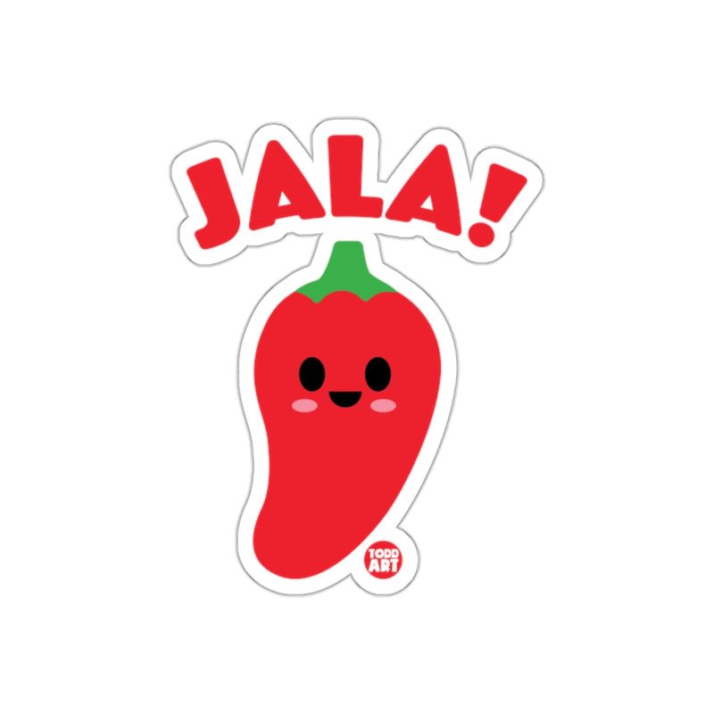 Load image into Gallery viewer, Cute Jala Smiling Red Pepper Character Sticker
