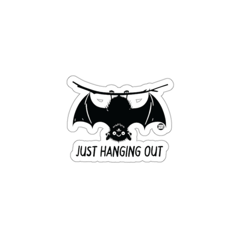 Load image into Gallery viewer, Just Hanging Out Bat with Adorable Face Sticker

