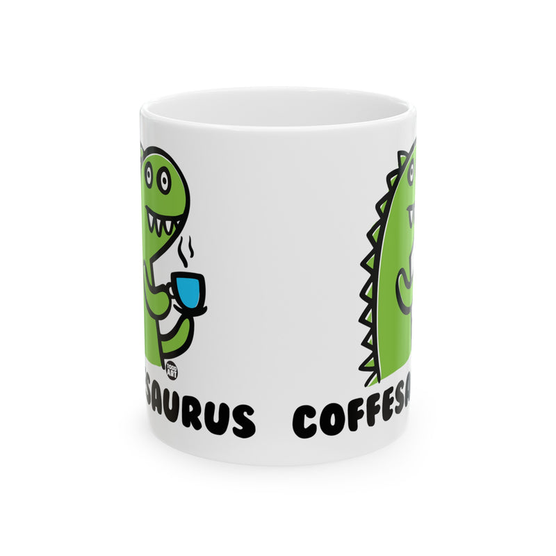 Load image into Gallery viewer, Coffeesaurus Dinosaur Mug, Funny Mugs for Him, Sarcastic Mens Mug, Funny Coffee Mug Men
