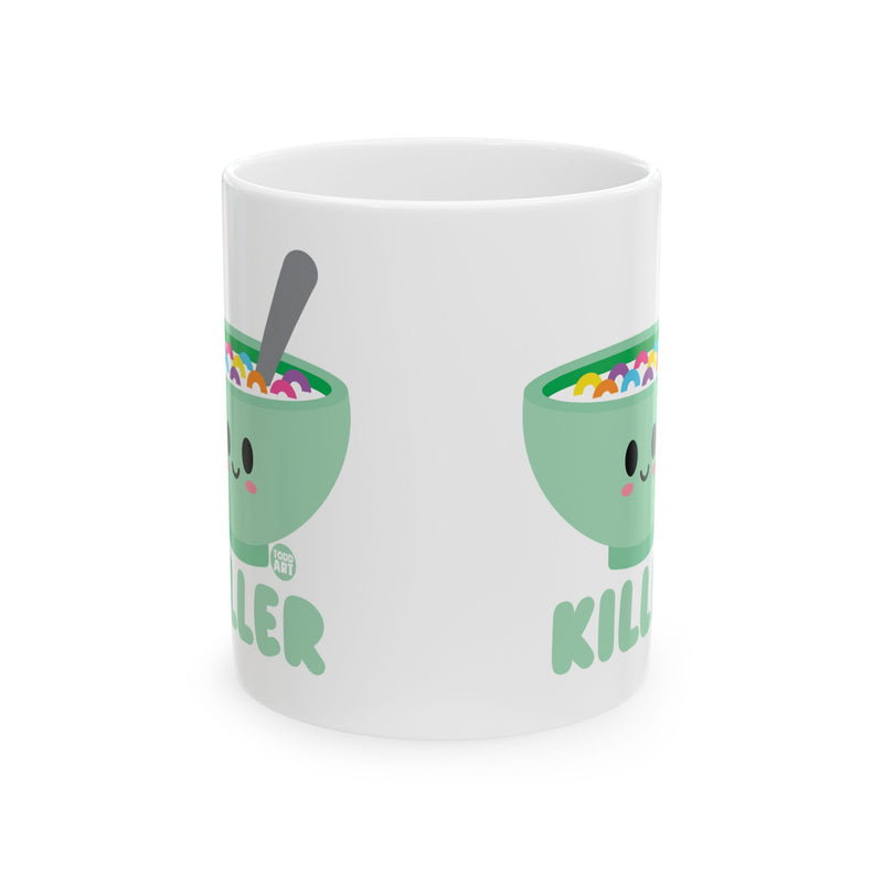 Load image into Gallery viewer, Cereal Killer Coffee Mug, Cute Cereal Coffee Mug
