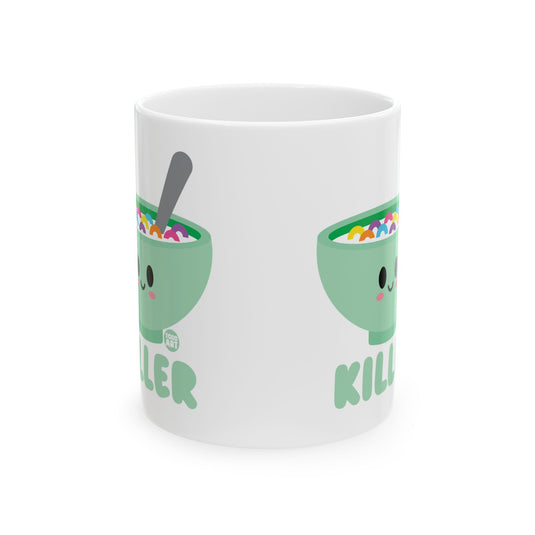 Cereal Killer Coffee Mug, Cute Cereal Coffee Mug