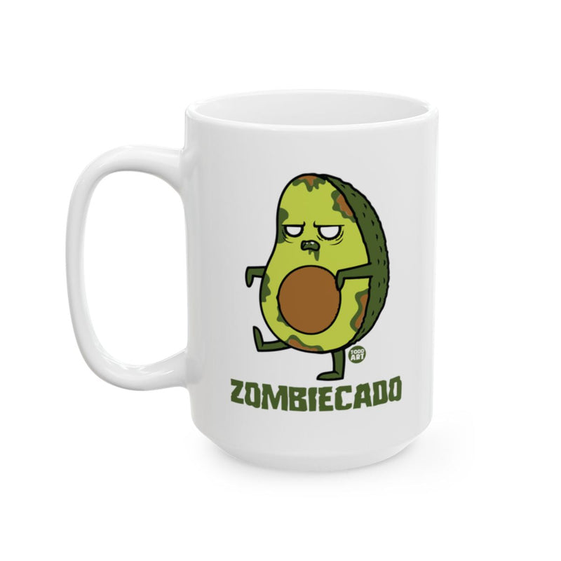 Load image into Gallery viewer, Zombicado Illustrated Avocado Themed Mug

