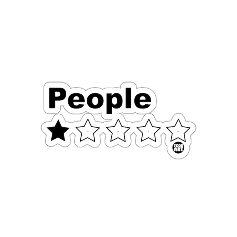 Load image into Gallery viewer, One Star People Rating Todd Art Sticker
