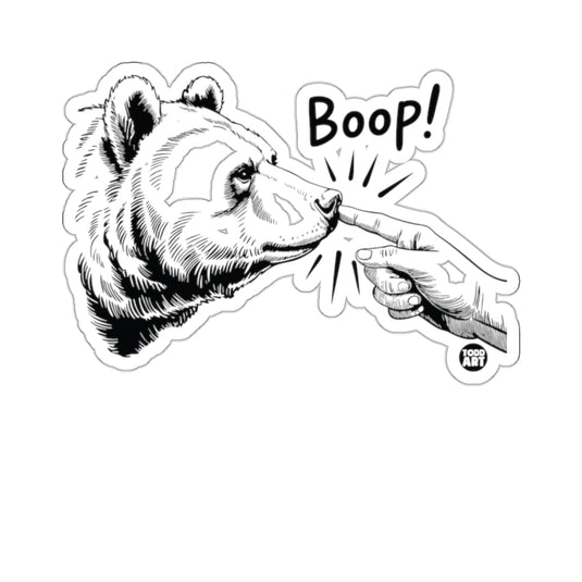 Boop Bear Nose Human Finger Todd Art 