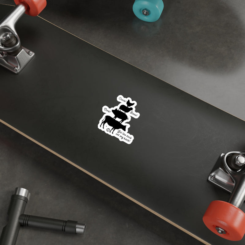 Load image into Gallery viewer, Cute Dog and Cat Design Die-Cut Sticker product
