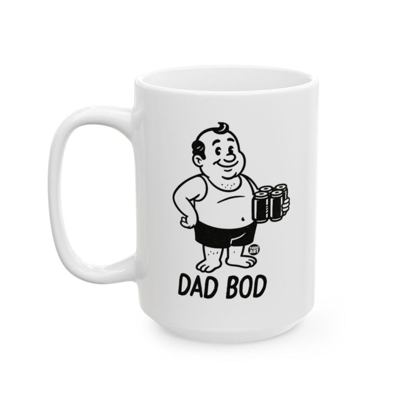 Load image into Gallery viewer, Funny Dad Bod Character Design Coffee Mug
