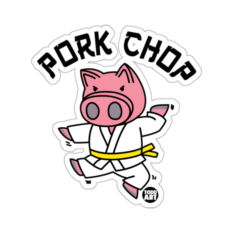 Load image into Gallery viewer, Pork Chop Pig Martial Arts Fighter Cartoon 
