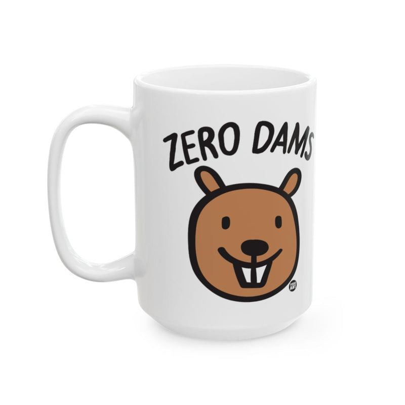 Load image into Gallery viewer, Zero Dams Funny Beaver Mug for Coffee Lovers
