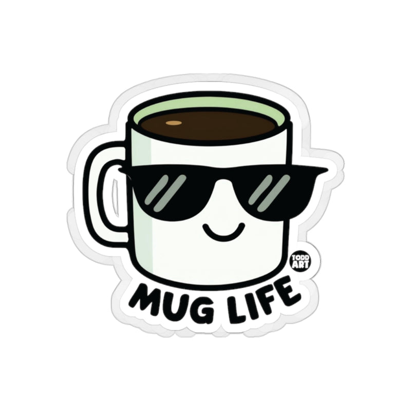 Load image into Gallery viewer, Cool Mug Life Coffee Design Sticker
