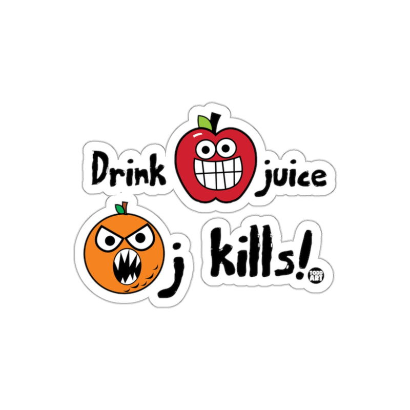 Load image into Gallery viewer, Drink Juice O J Kills Art Sticker for Fun Decor
