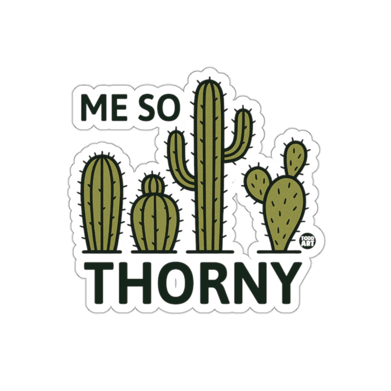 Load image into Gallery viewer, Me So Thorny Cactus Design Sticker
