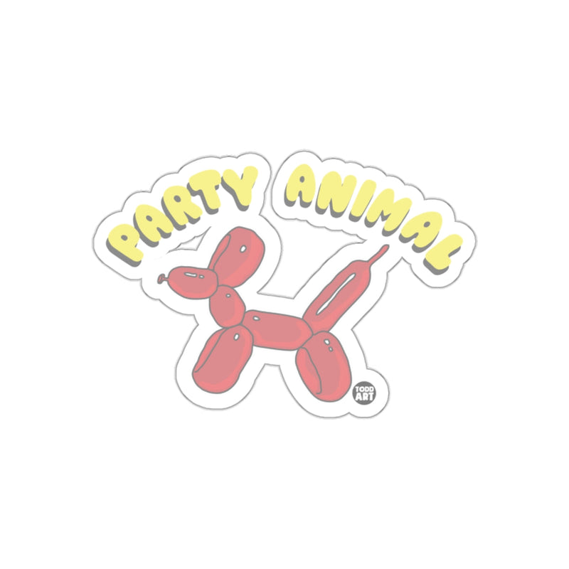 Load image into Gallery viewer, Party Animal Balloon Dog Sticker Unique Design
